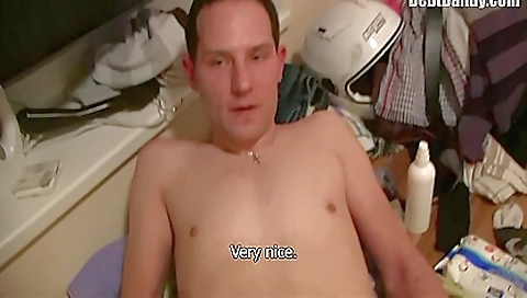 Sexy chick gets fucked in the kitchen and cream