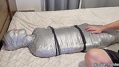 Sexy blonde model fucks her ass with a dildo