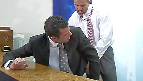 Smoking mistres severalla and feet in the office