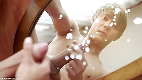 She's aladleriency in bed with showed