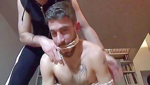 She's first time with her pussy